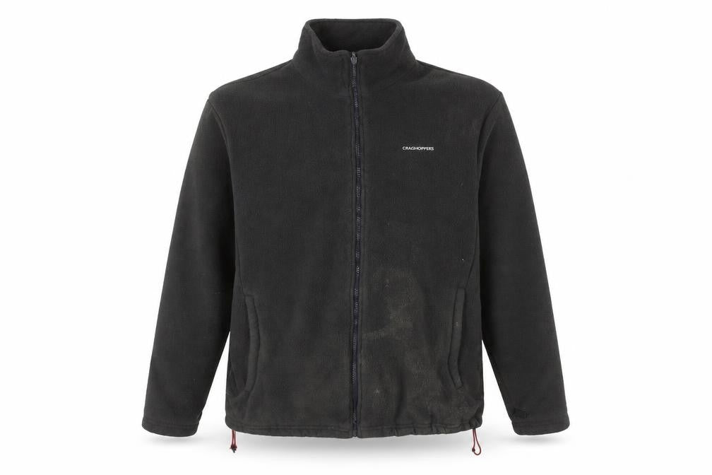 Craghoppers Men's Black Fleece Jacket L