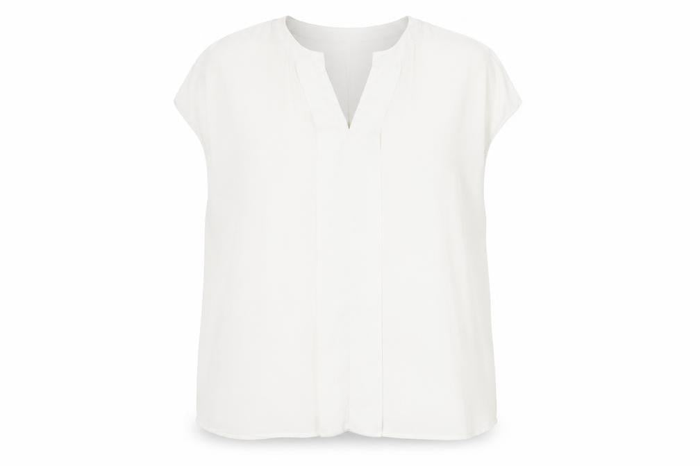 Laura Ashley Women's White Sleeveless Top UK 18