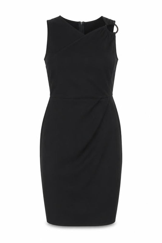 ASOS Women's Black Sleeveless Sheath Dress Size 14