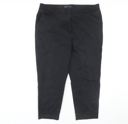 Marks and Spencer Women's Black Trousers Size 16