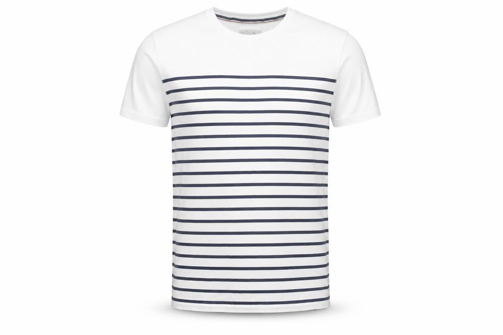Burton Men's Striped T-Shirt White L