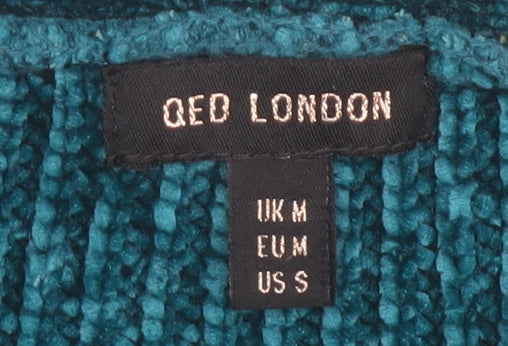 QED London Women's Blue Cardigan - Size M