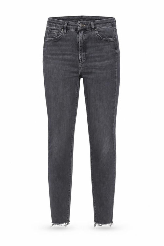 & Denim Women's Black Skinny Jeans Size 30 High Waist Denim