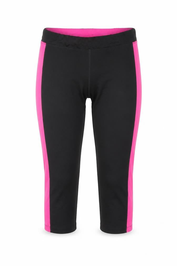 Nike Women's Black and Pink Leggings - M