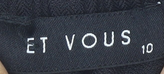 Et Vous Women's Black Trousers Size 10