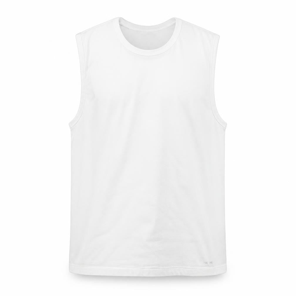 Jockey Men's White XXL Sleeveless T-Shirt