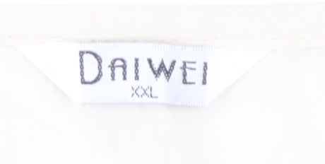 Daiwei Women's Ivory Sleeveless Blouse 2XL