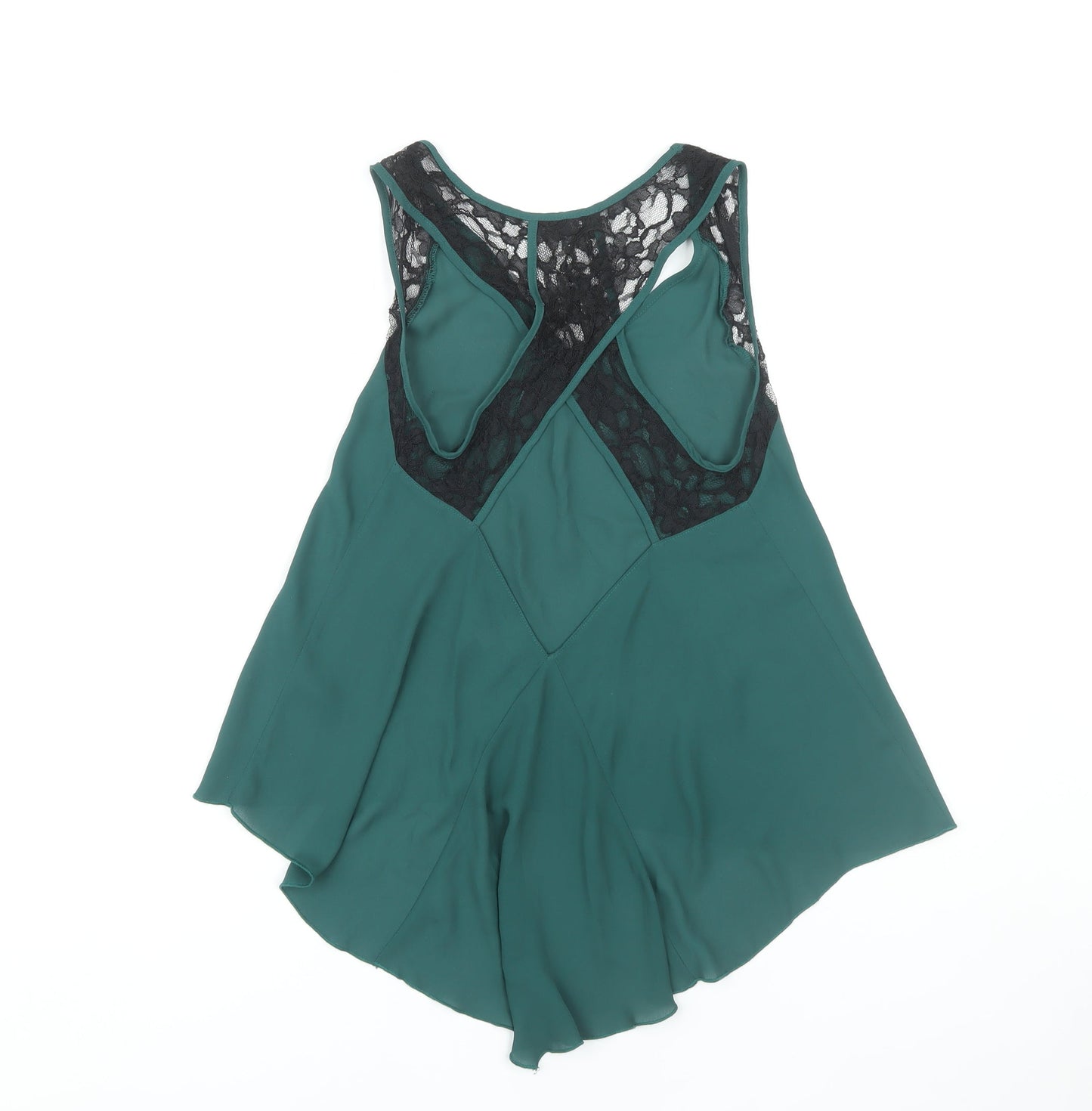 ASOS Women Green Camisole Blouse UK 8 Petite