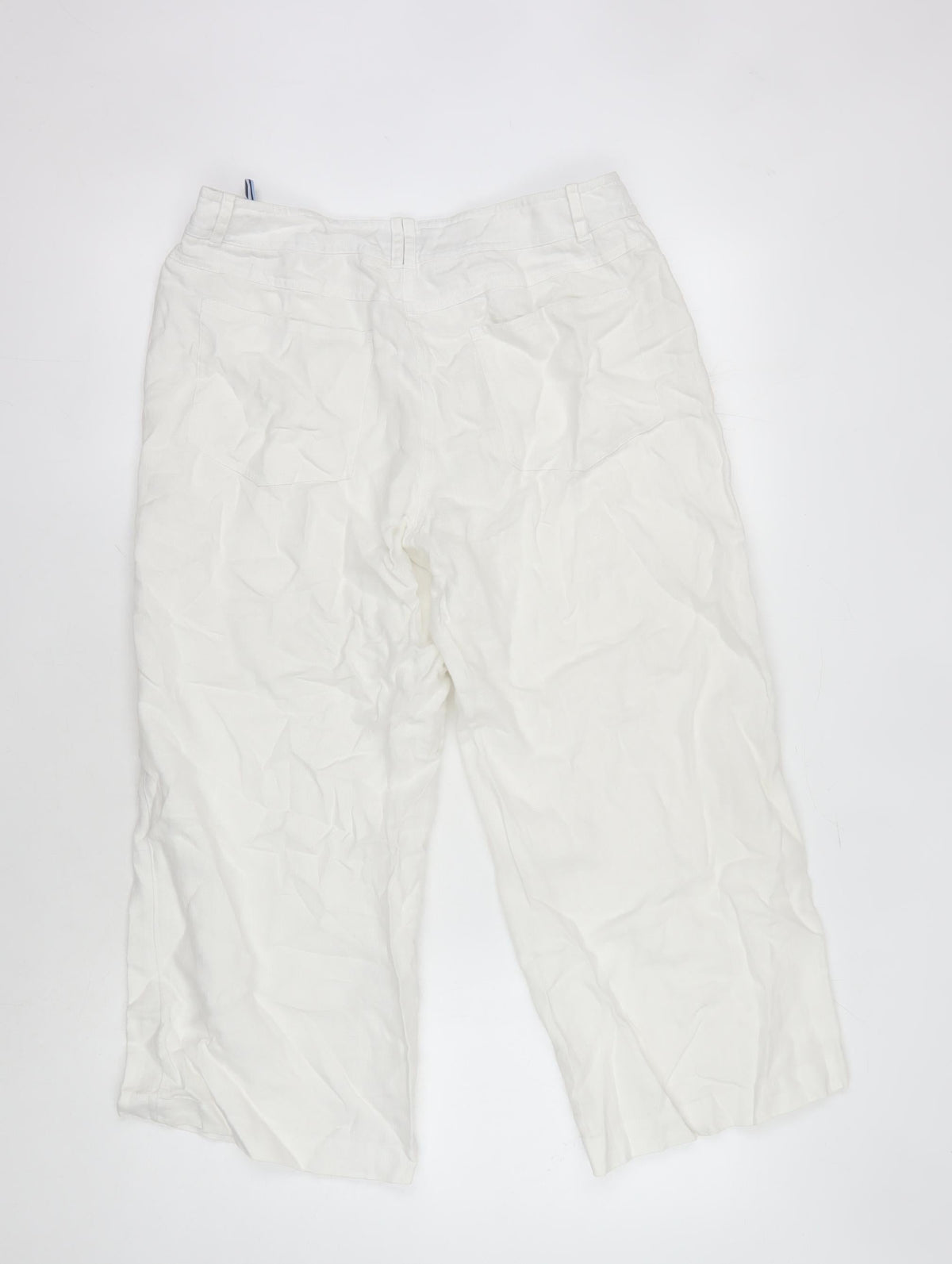 Oasis Women's White Trousers Size 10