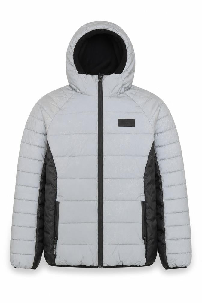 Sonneti Teens Grey Puffer Jacket XL Casual Winter