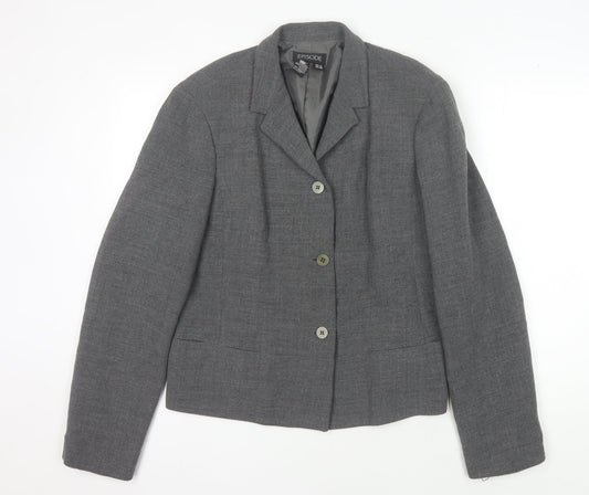 Episode Women's Grey Blazer Size 16