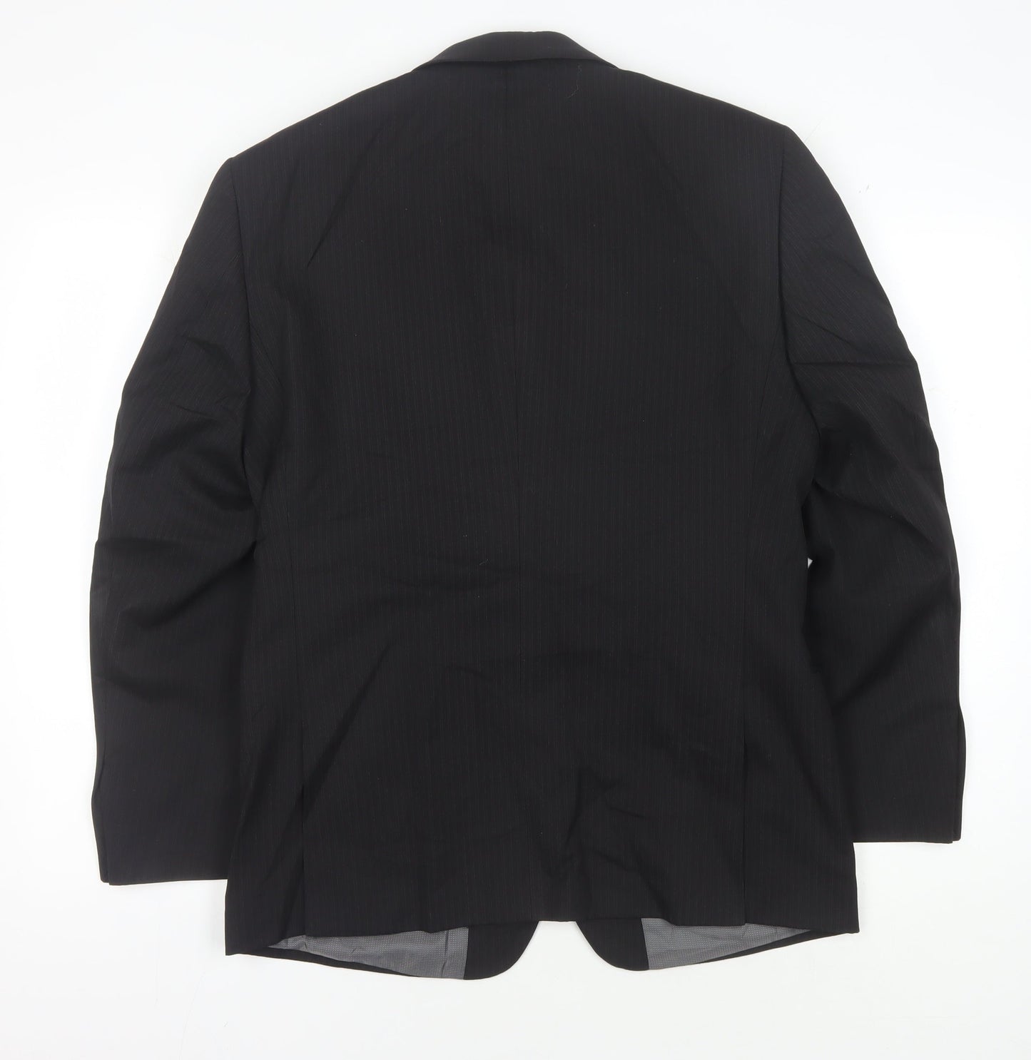 Next Men's Black Regular Fit Suit Jacket 38S