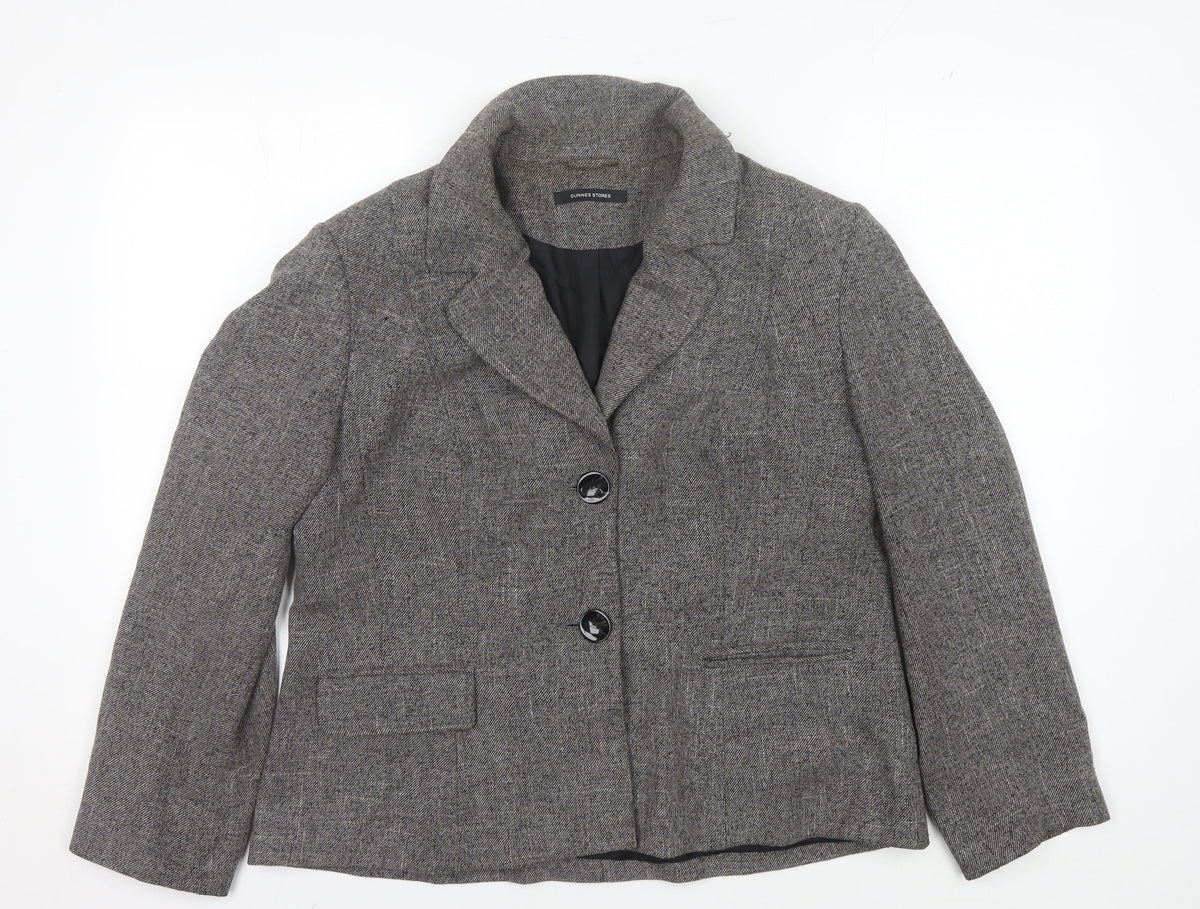 St. Bernard Women’s Grey Blazer, Size 18, Workwear