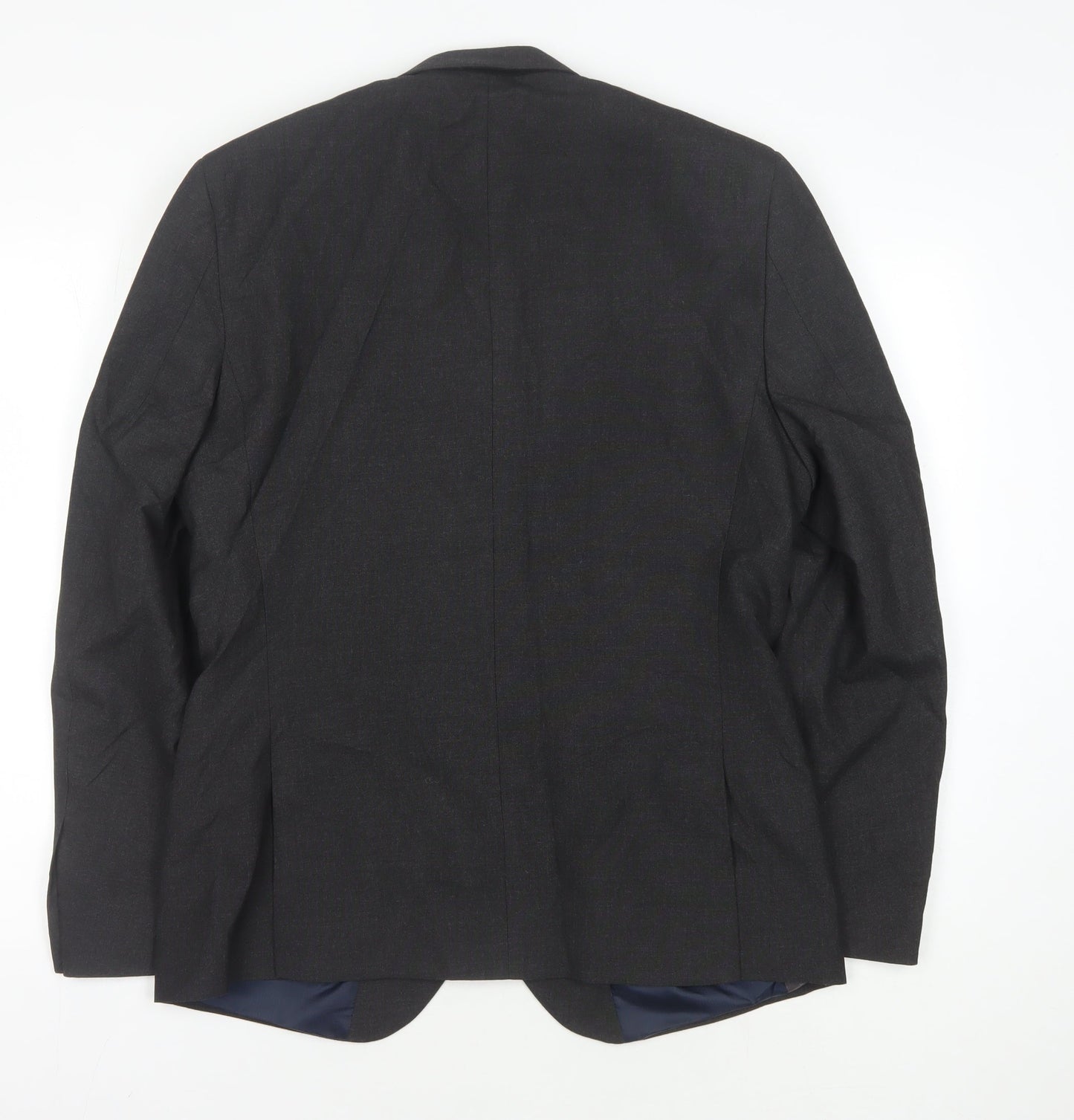 Next Men's Black Regular Fit Blazer 40R