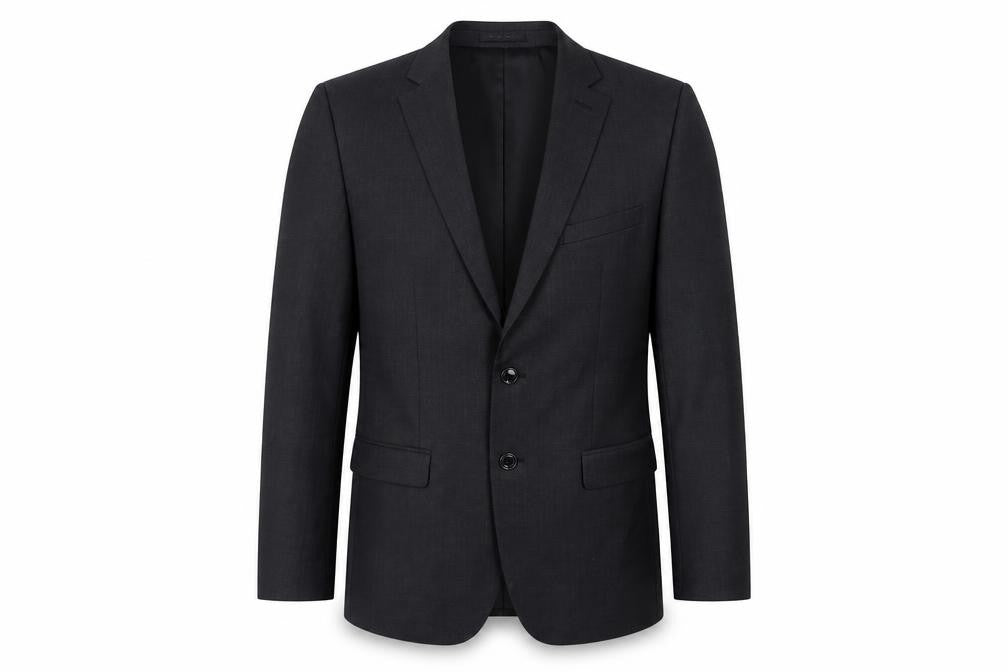 Zara Men's Black Blazer, Size 42, Formal Style