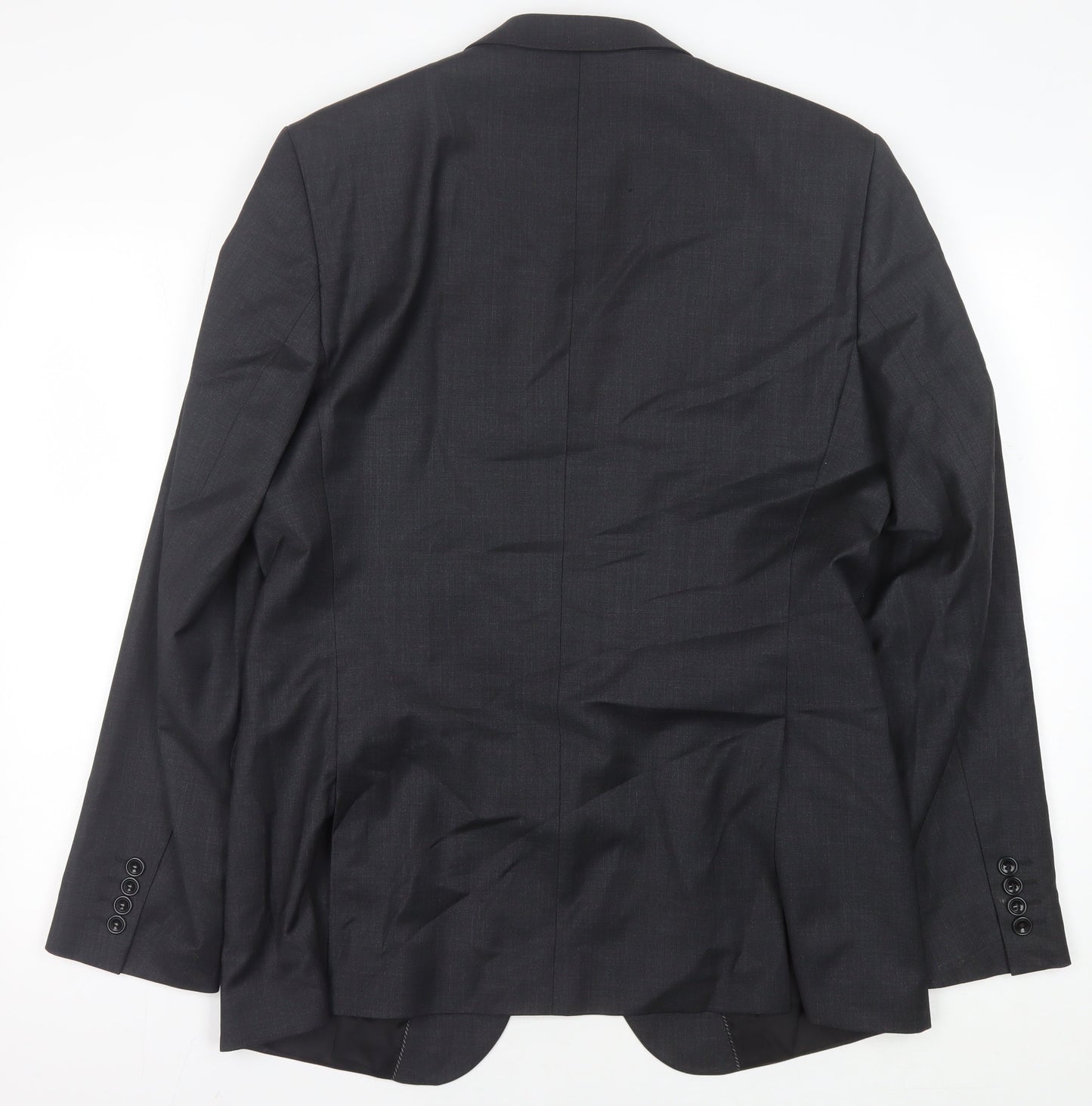 Zara Men's Black Blazer, Size 42, Formal Style