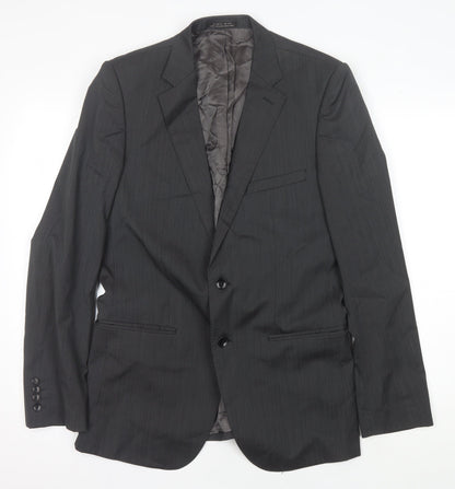 Zara Man Men's Grey Suit Jacket Size 40