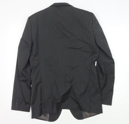 Zara Man Men's Grey Suit Jacket Size 40