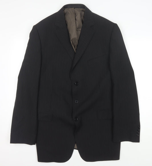 Marks and Spencer Black Blazer, Men, Size 44L