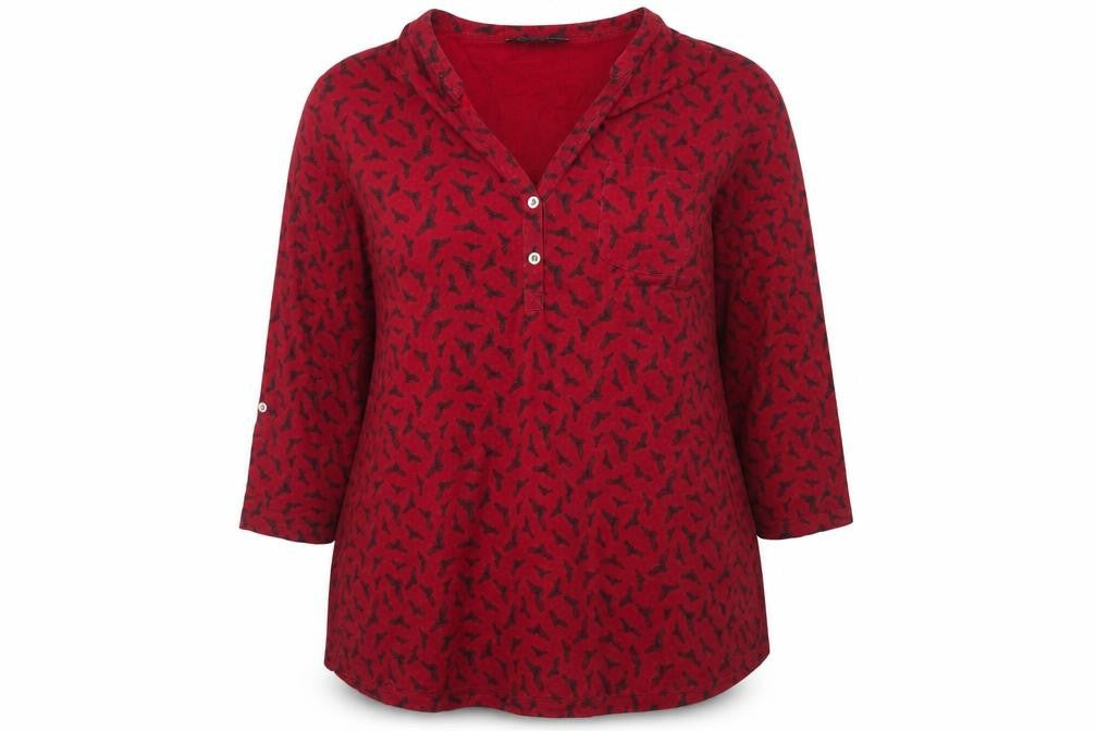 Originals Red Women's Button-Up Top Size 20