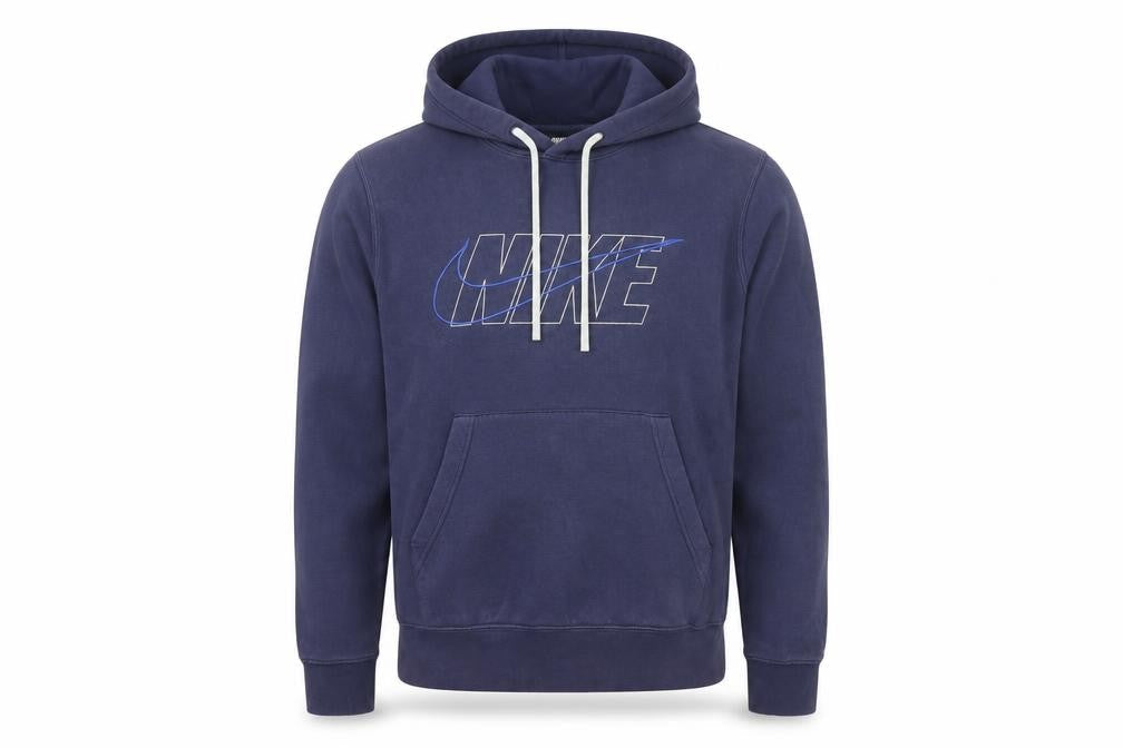 Nike Men's Blue Pullover Hoodie Size S