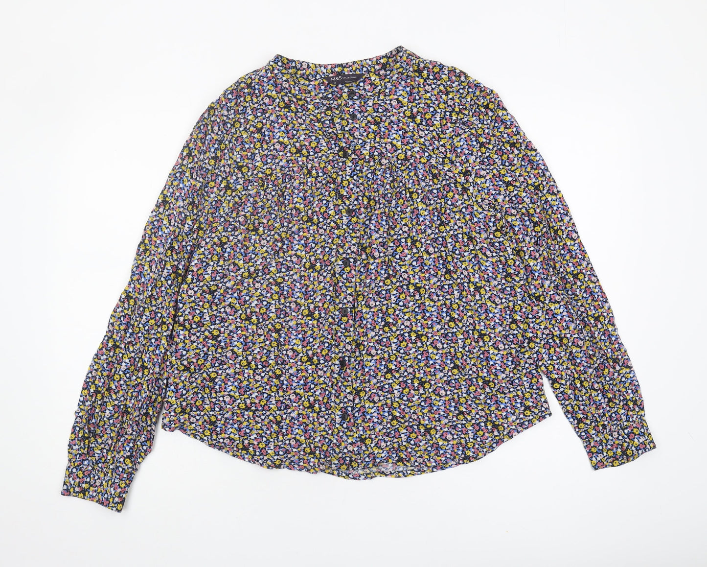 Marks and Spencer Women's Multicoloured Floral Blouse