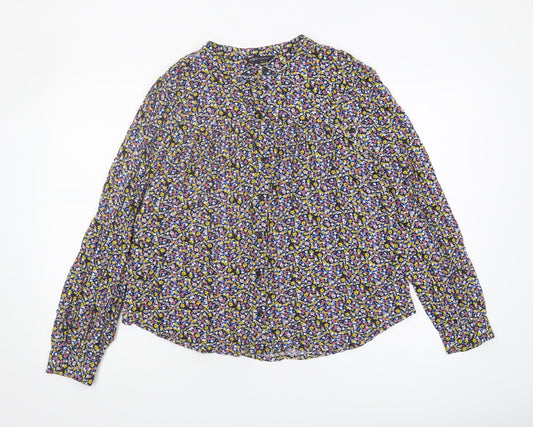 Marks and Spencer Women's Multicoloured Floral Blouse