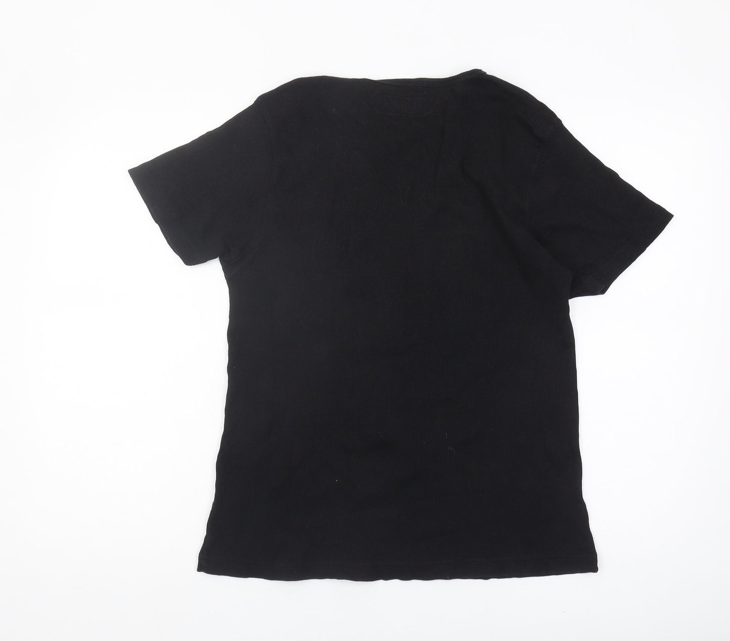 Designers Debenhams Men's Black T-Shirt L V-Neck
