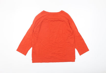 Marks & Spencer Women's Orange Pullover Jumper