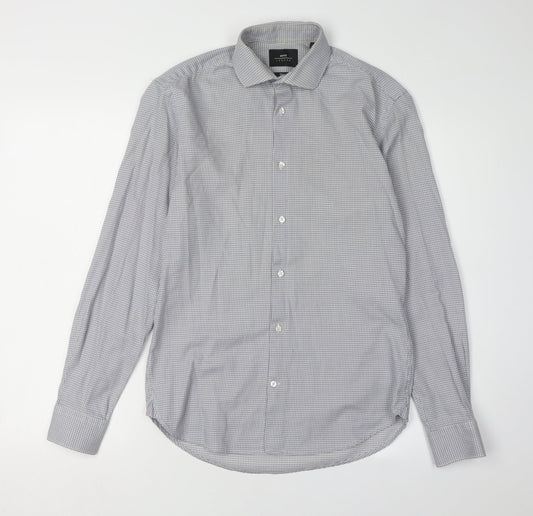 Moss London Men's Multicoloured Slim Fit Shirt