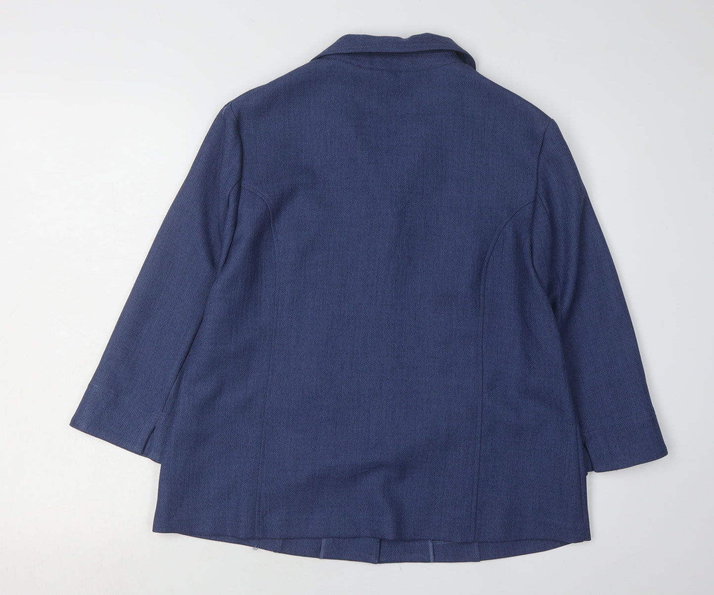 Honor Millburn Women's Blue Suit Jacket Size 14