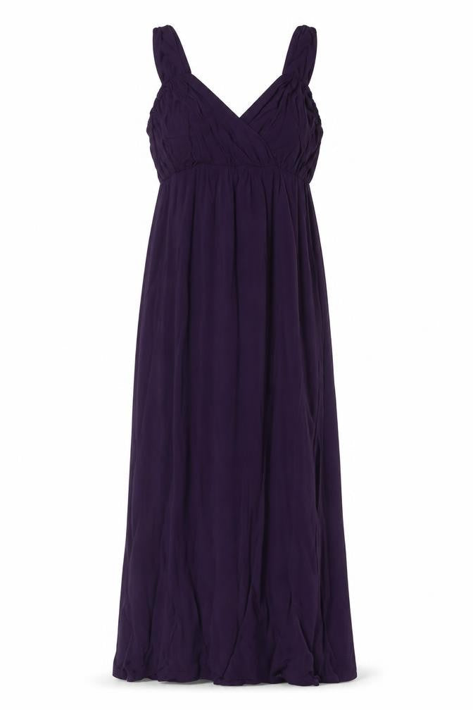 Boden Women's Purple Long Sleeveless Dress