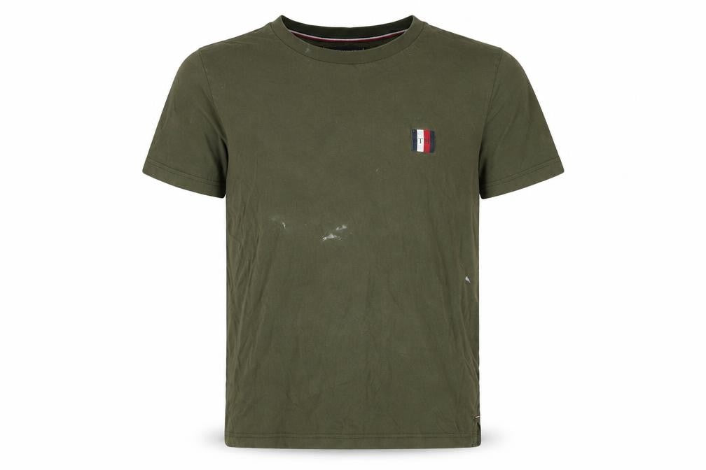Tommy Hilfiger Men’s Green T-Shirt, Size S