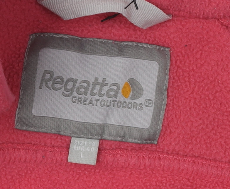 Regatta Women's Pink Fleece Jacket Size 14