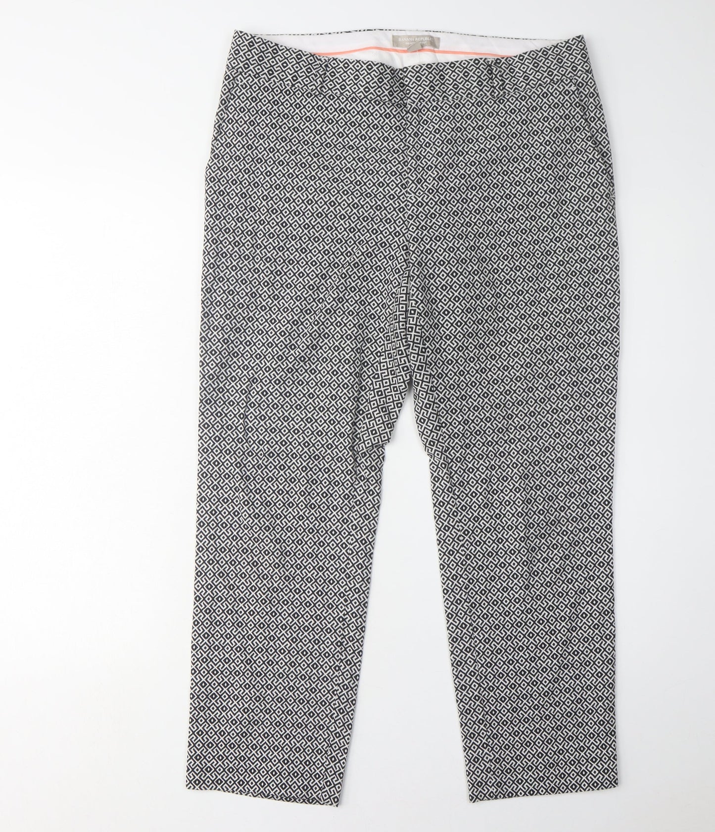Banana Republic Women’s Multicolour Geometric Trousers