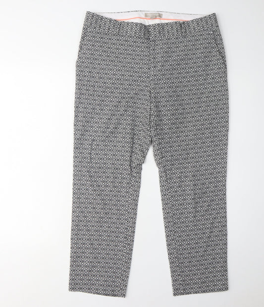 Banana Republic Women’s Multicolour Geometric Trousers