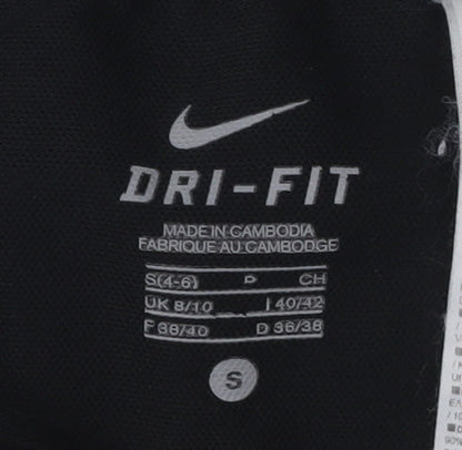 Nike Women's Black Capri Running Trousers - Small