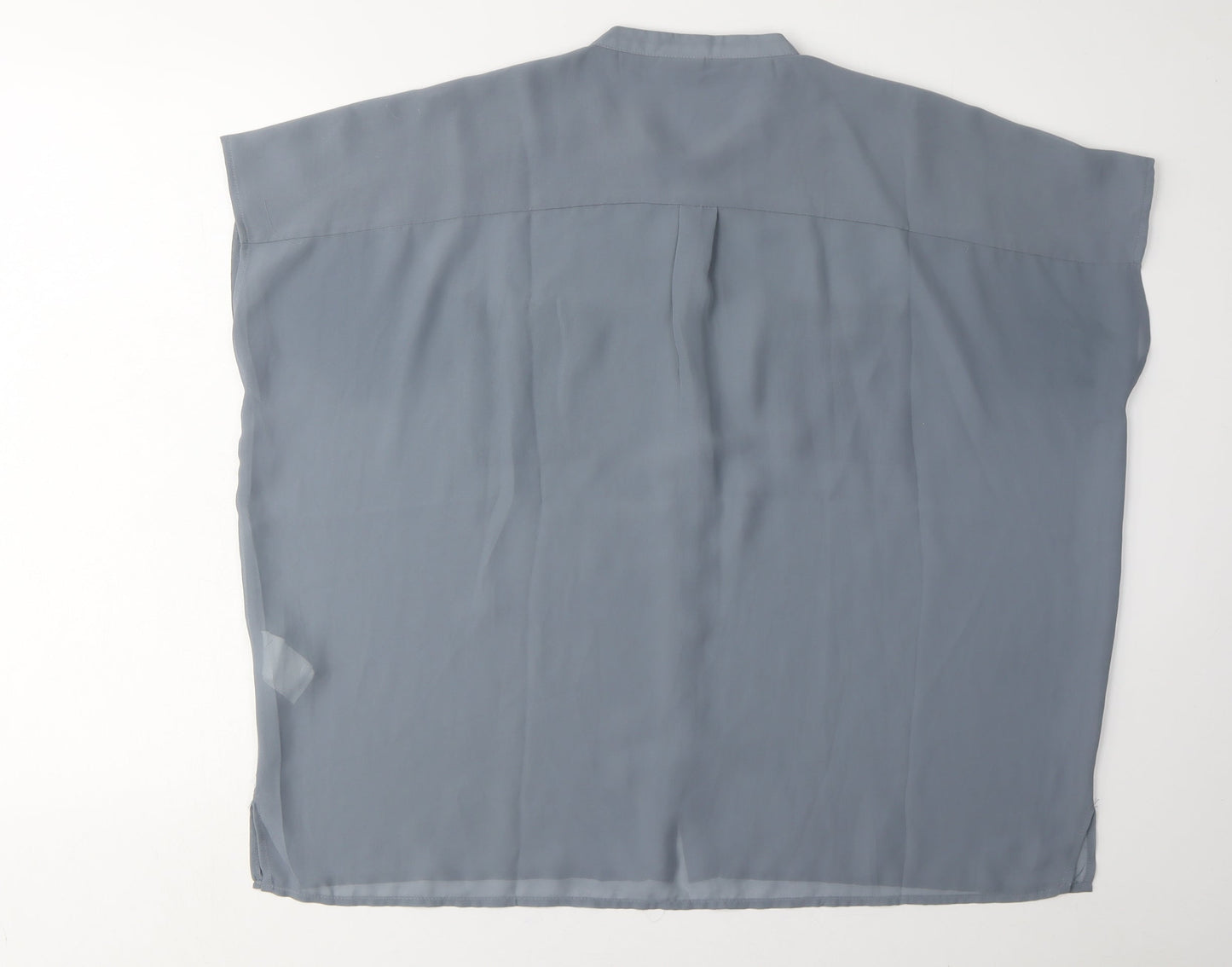 Firetrap Women's Grey Button-Up Shirt Size 14