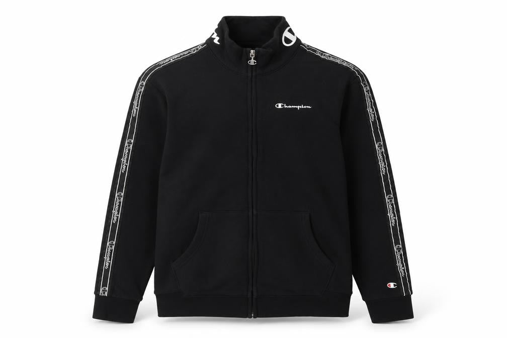 Champion Boys Black XL Full Zip Sweatshirt