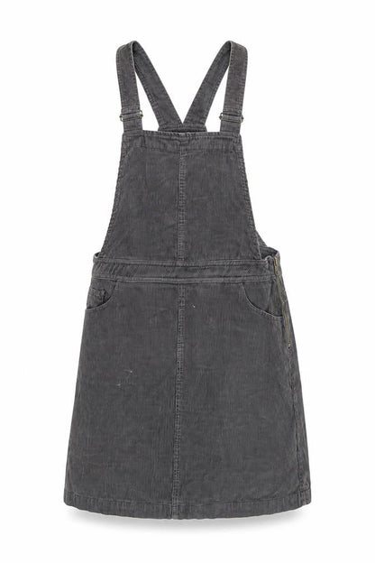 New Look Women's Grey Dungarees - Size 14