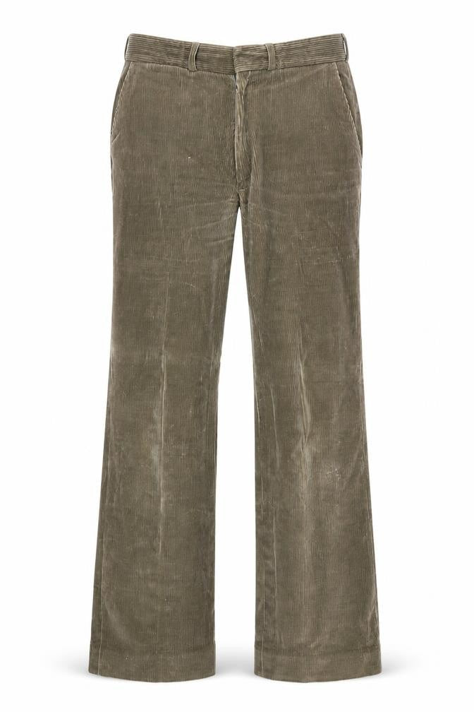 Rex Men's Brown Corduroy Trousers, Size 32