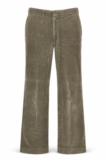 Rex Men's Brown Corduroy Trousers, Size 32