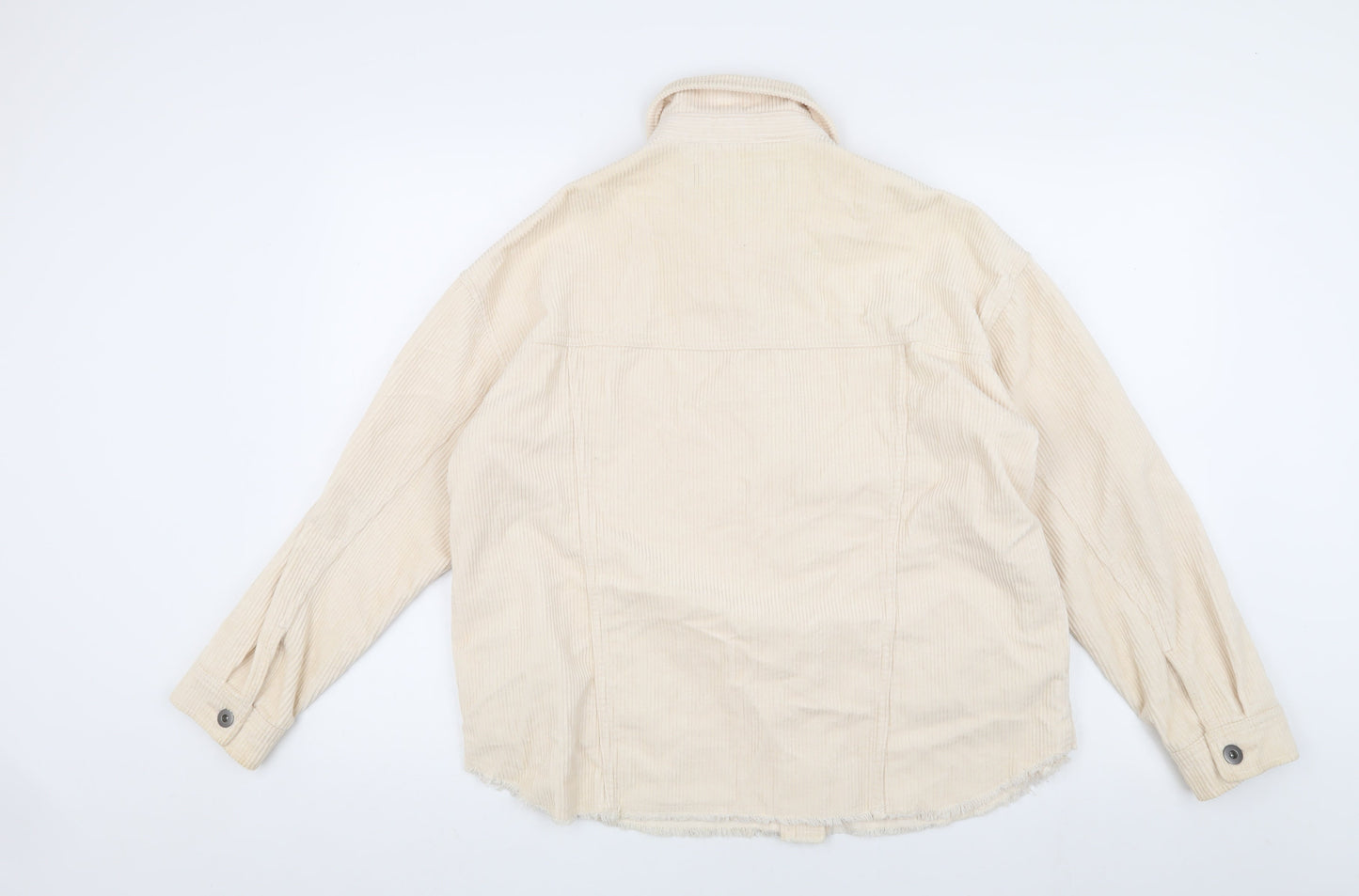 Zara Women's Beige Corduroy Shacket XS