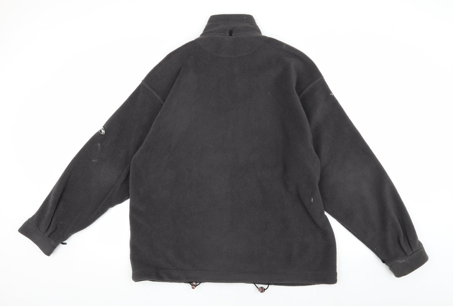 Trespass Men's Black Fleece Jacket, Size M, Full Zip