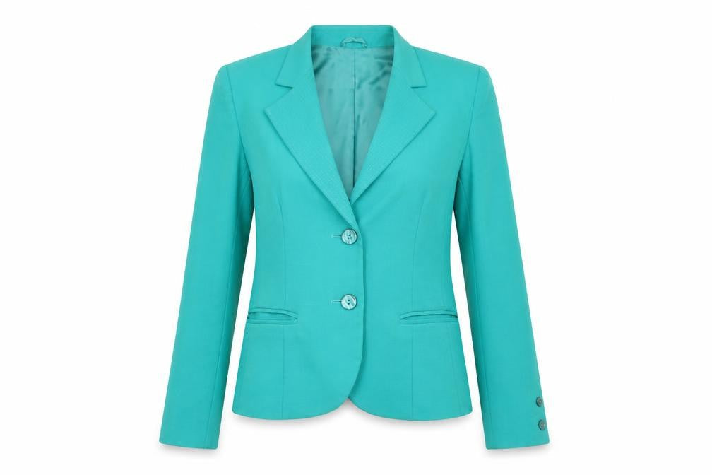 Windsmoor Women's Green Suit Jacket Size 10