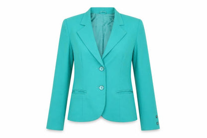 Windsmoor Women's Green Suit Jacket Size 10