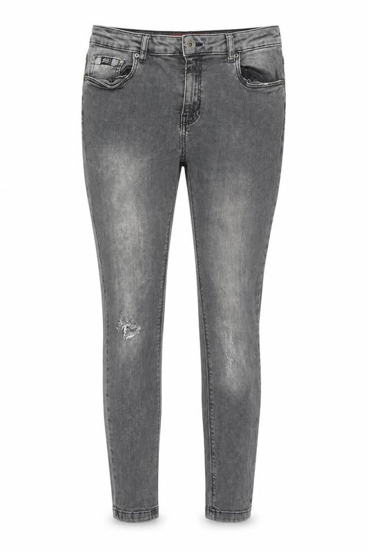 Superdry Women's Grey Skinny Jeans Size L