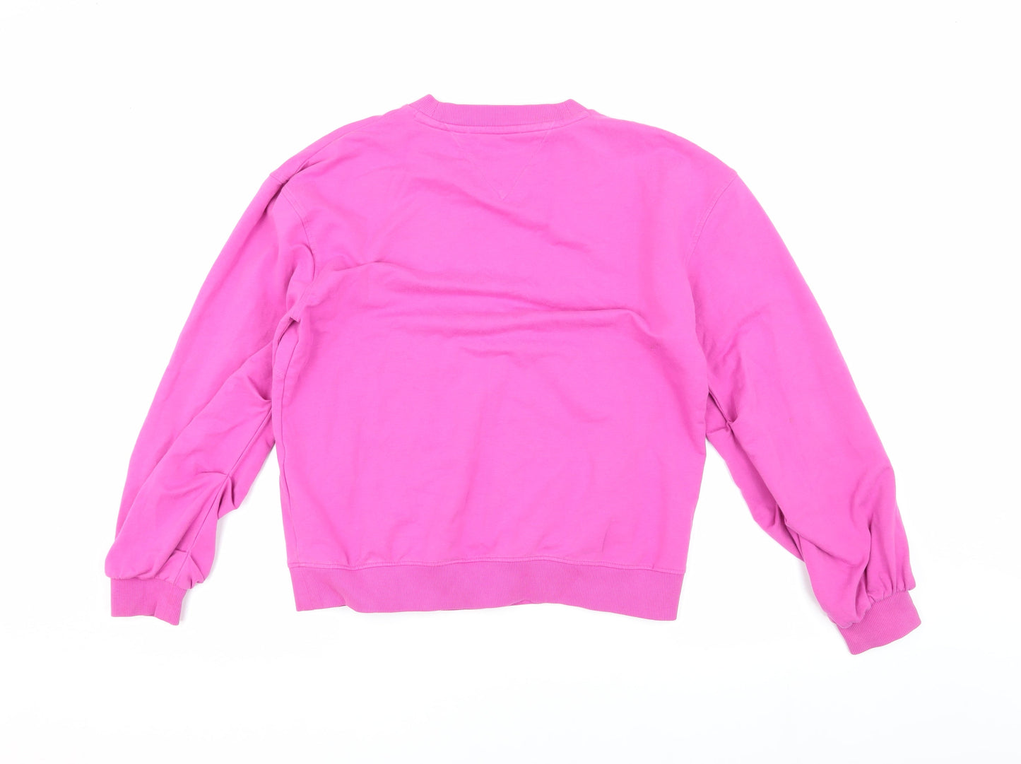Tommy Hilfiger Girls Pink Pullover Sweatshirt 13-14 Years