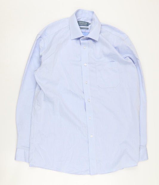Paradigm Double Two Men's Blue Long Sleeve Shirt