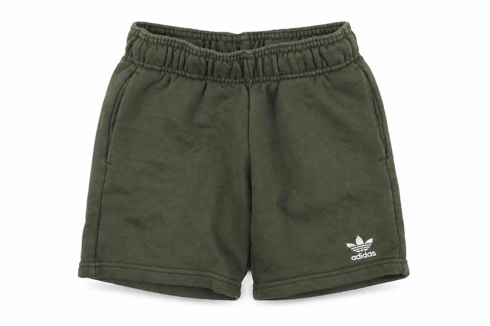 Adidas Boys Green Athletic Shorts 5-6 Years